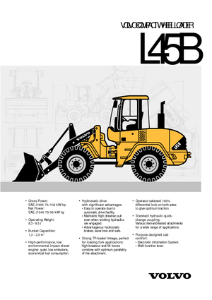 व्हील लोडर Volvo L 45 B TPS