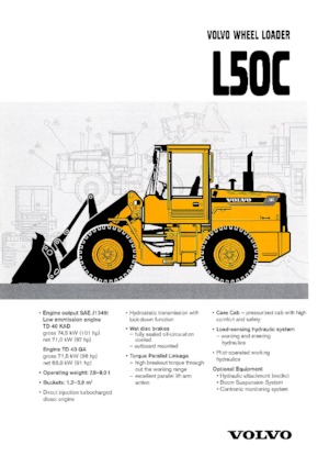 व्हील लोडर Volvo L 50 C