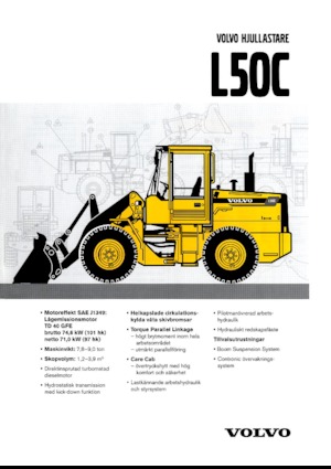व्हील लोडर Volvo L 50 C
