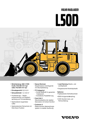 व्हील लोडर Volvo L 50 D