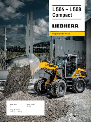 व्हील लोडर Liebherr L 504 Compact