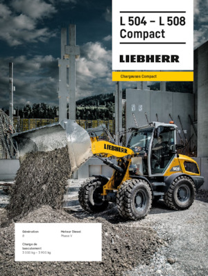 व्हील लोडर Liebherr L 504 Compact