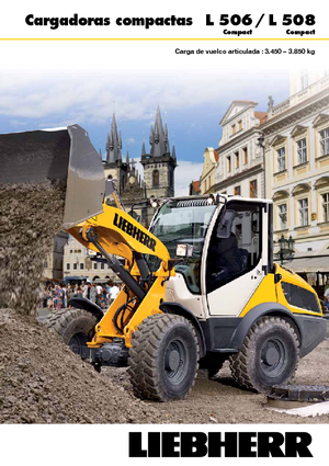 व्हील लोडर Liebherr L 508 Compact