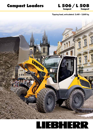 व्हील लोडर Liebherr L 508 Compact