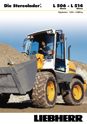 व्हील लोडर Liebherr L 506 Stereo