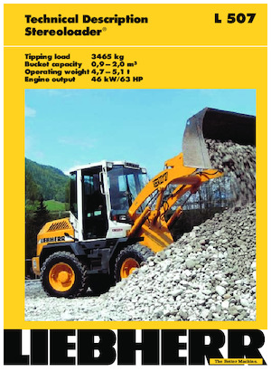 व्हील लोडर Liebherr L 507
