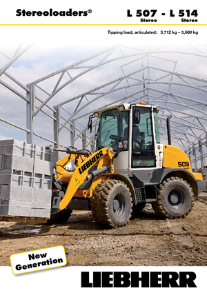 व्हील लोडर Liebherr L 509 Stereo