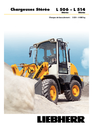 व्हील लोडर Liebherr L 509 Stereo