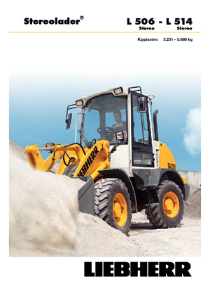 व्हील लोडर Liebherr L 509 Stereo
