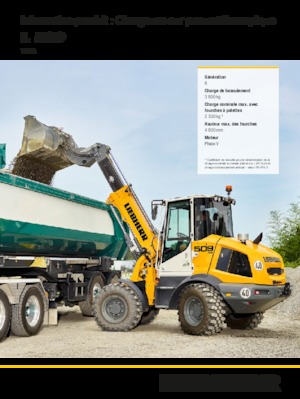 व्हील लोडर Liebherr L 509 Tele