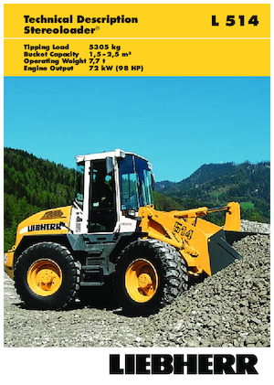 व्हील लोडर Liebherr L 514