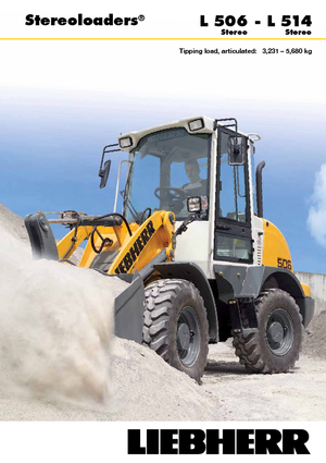 व्हील लोडर Liebherr L 514 Stereo