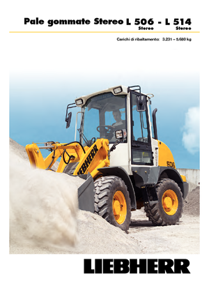 व्हील लोडर Liebherr L 514 Z-Stereo