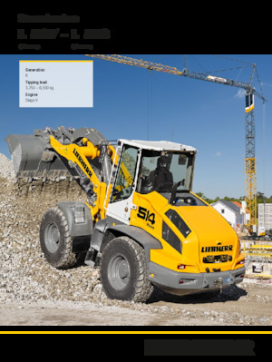 व्हील लोडर Liebherr L 518 Stereo
