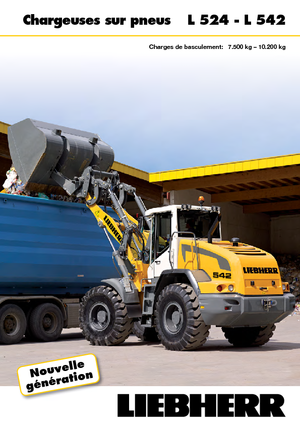 व्हील लोडर Liebherr L 524
