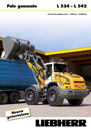 व्हील लोडर Liebherr L 524