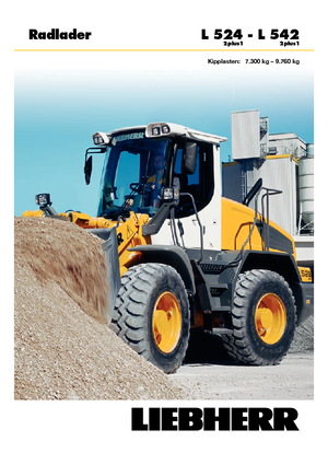 व्हील लोडर Liebherr L 524 Z 2 plus 1