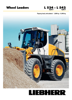 व्हील लोडर Liebherr L 524 P 2 plus 1