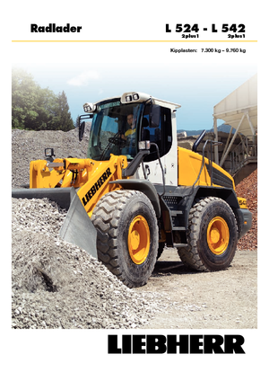 व्हील लोडर Liebherr L 524 Z