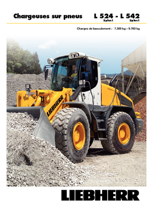 व्हील लोडर Liebherr L 538 P