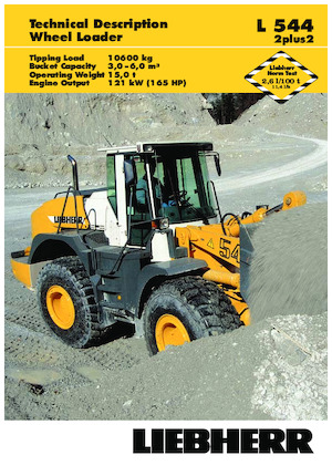 व्हील लोडर Liebherr L 544 2+2