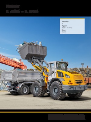व्हील लोडर Liebherr L 538