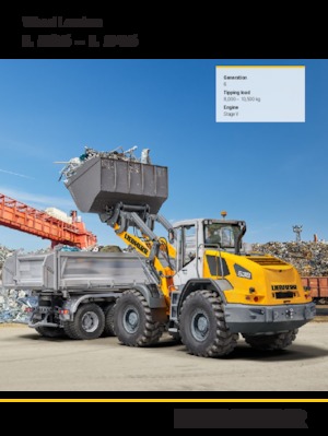 व्हील लोडर Liebherr L 538