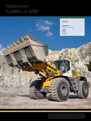 व्हील लोडर Liebherr L 550