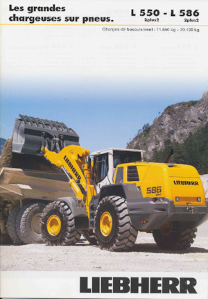 व्हील लोडर Liebherr L 580 2+2