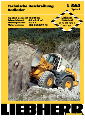 व्हील लोडर Liebherr L 564