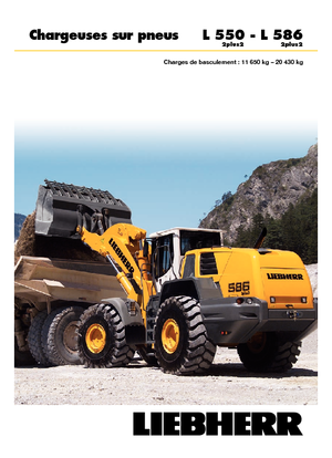 व्हील लोडर Liebherr L 580