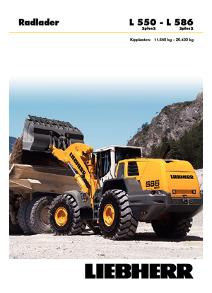 व्हील लोडर Liebherr L 580