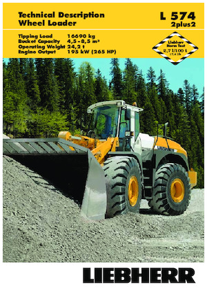व्हील लोडर Liebherr L 574 2+2