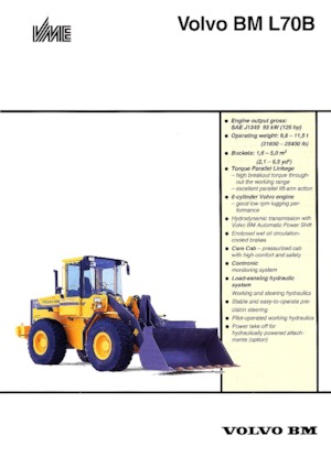 व्हील लोडर Volvo L 70 B