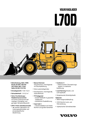 व्हील लोडर Volvo L 70 D
