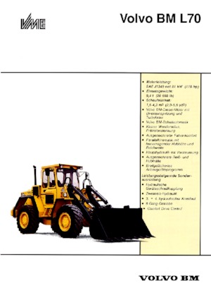 व्हील लोडर Volvo L 70