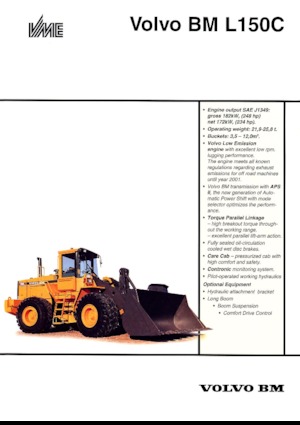 व्हील लोडर Volvo L150C