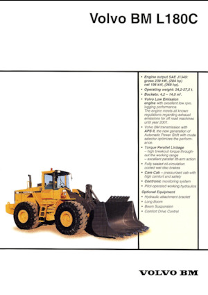 व्हील लोडर Volvo L180CH-L
