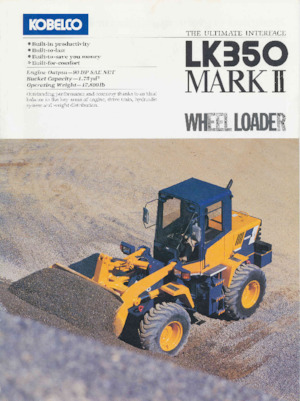 व्हील लोडर Kobelco LK350
