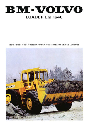 व्हील लोडर Volvo LM1640