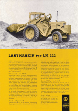 व्हील लोडर Volvo LM222