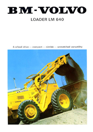 व्हील लोडर Volvo LM640