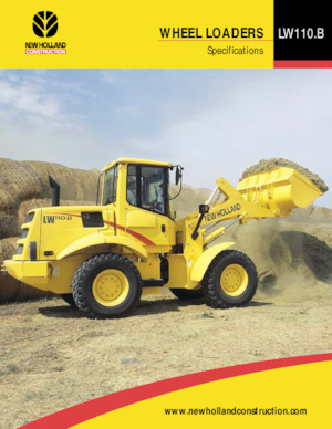 व्हील लोडर New Holland LW110 B