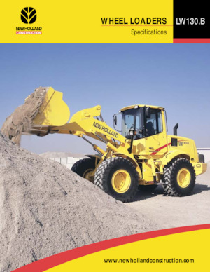 व्हील लोडर New Holland LW130 B