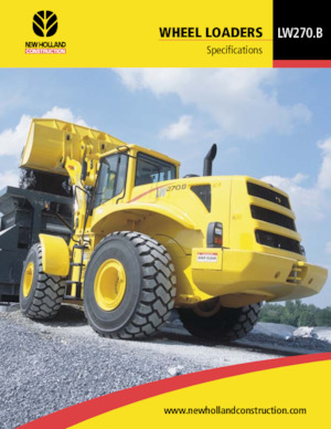 व्हील लोडर New Holland LW270 B