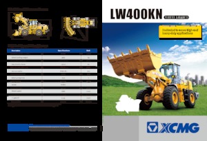 व्हील लोडर XCMG LW400KN