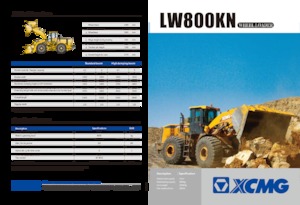 व्हील लोडर XCMG LW800KN