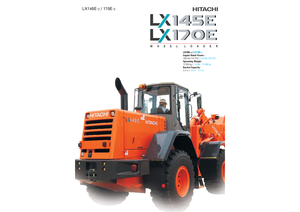 व्हील लोडर Hitachi LX 145 E