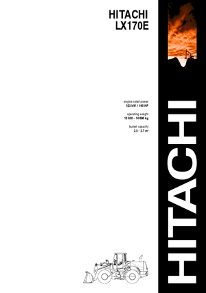 व्हील लोडर Hitachi LX 170 E