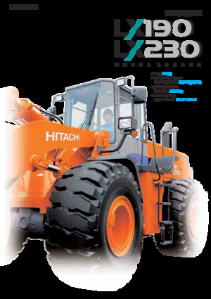 व्हील लोडर Hitachi LX 230